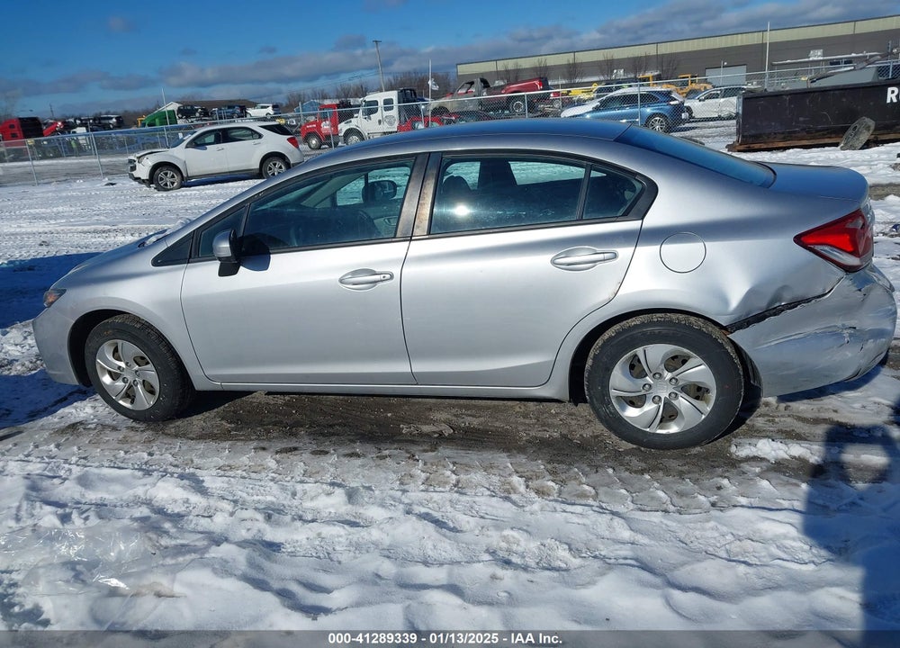 2015 HONDA CIVIC LX VIN: 19XFB2F56FE104446