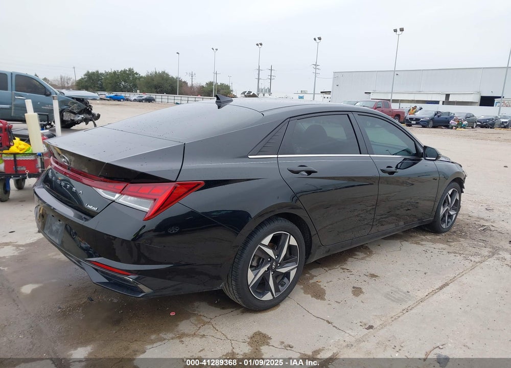 2021 HYUNDAI ELANTRA LIMITED VIN: 5NPLP4AG7MH036594