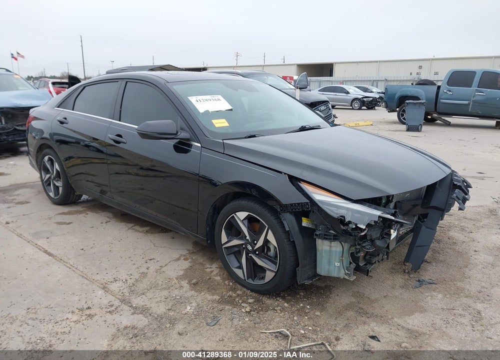 2021 HYUNDAI ELANTRA LIMITED VIN: 5NPLP4AG7MH036594