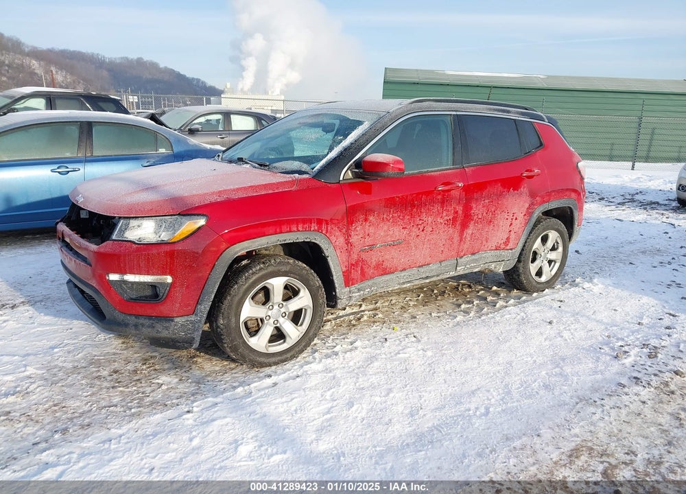 2018 JEEP COMPASS LATITUDE 4X4 VIN: 3C4NJDBBXJT479170