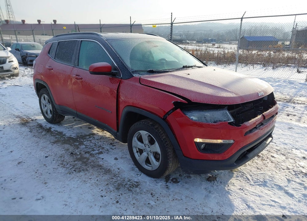 2018 JEEP COMPASS LATITUDE 4X4 VIN: 3C4NJDBBXJT479170