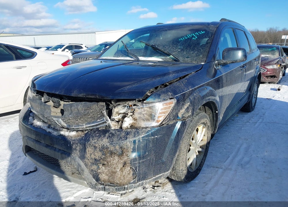 2014 DODGE JOURNEY SXT VIN: 3C4PDCBG7ET301776