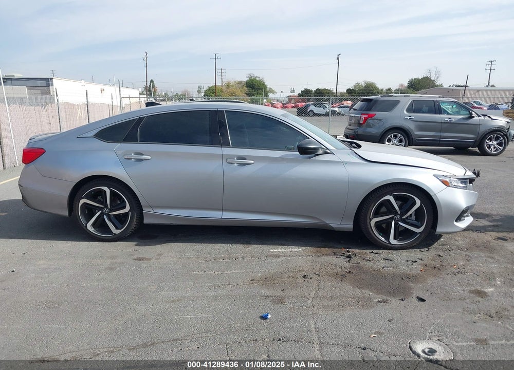 2022 HONDA ACCORD VIN: 1HGCV1F30NA038093