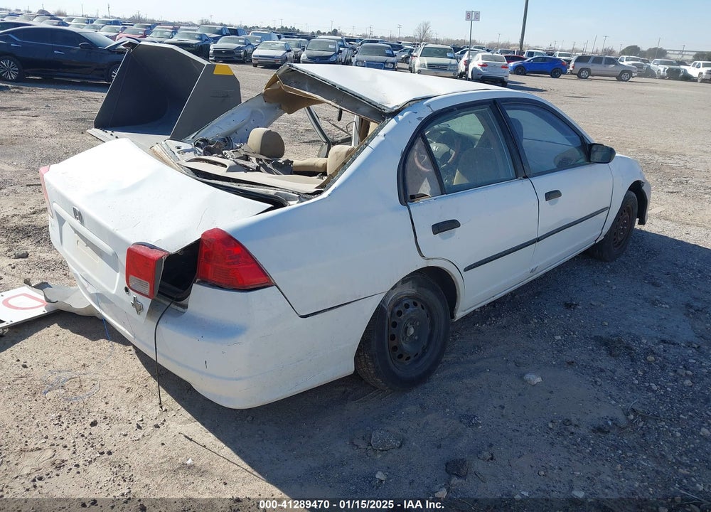 2005 HONDA CIVIC VP VIN: 2HGES163X5H584502