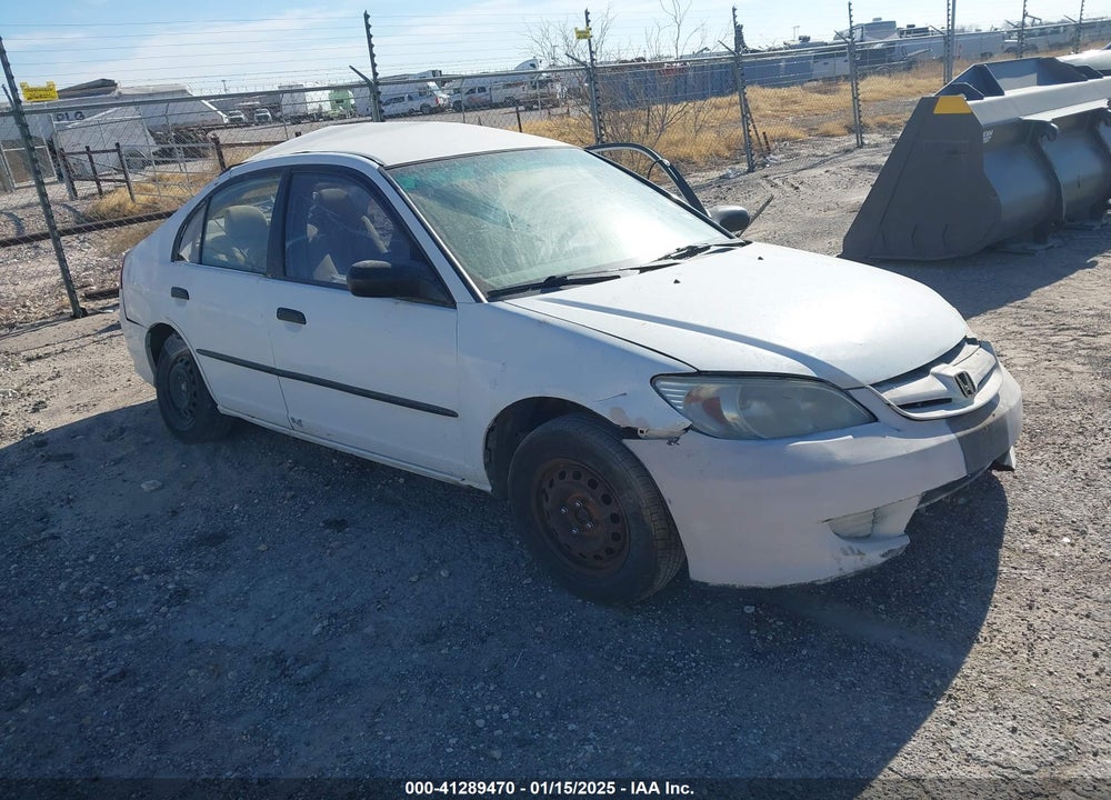 2005 HONDA CIVIC VP VIN: 2HGES163X5H584502