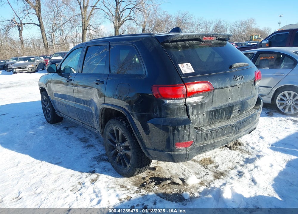 2017 JEEP GRAND CHEROKEE ALTITUDE 4X4 VIN: 1C4RJFAGXHC886096