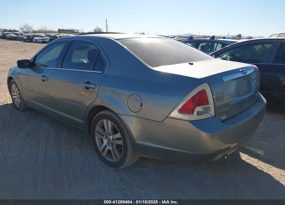 2006 FORD FUSION SEL VIN: 3FAHP081X6R182008