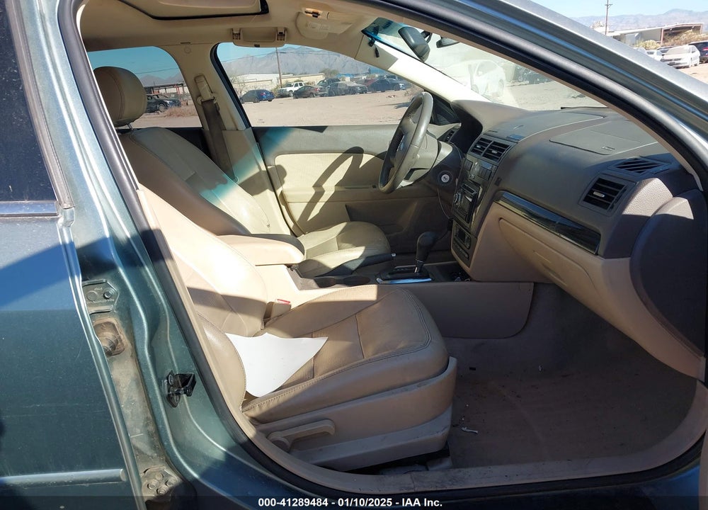 2006 FORD FUSION SEL VIN: 3FAHP081X6R182008