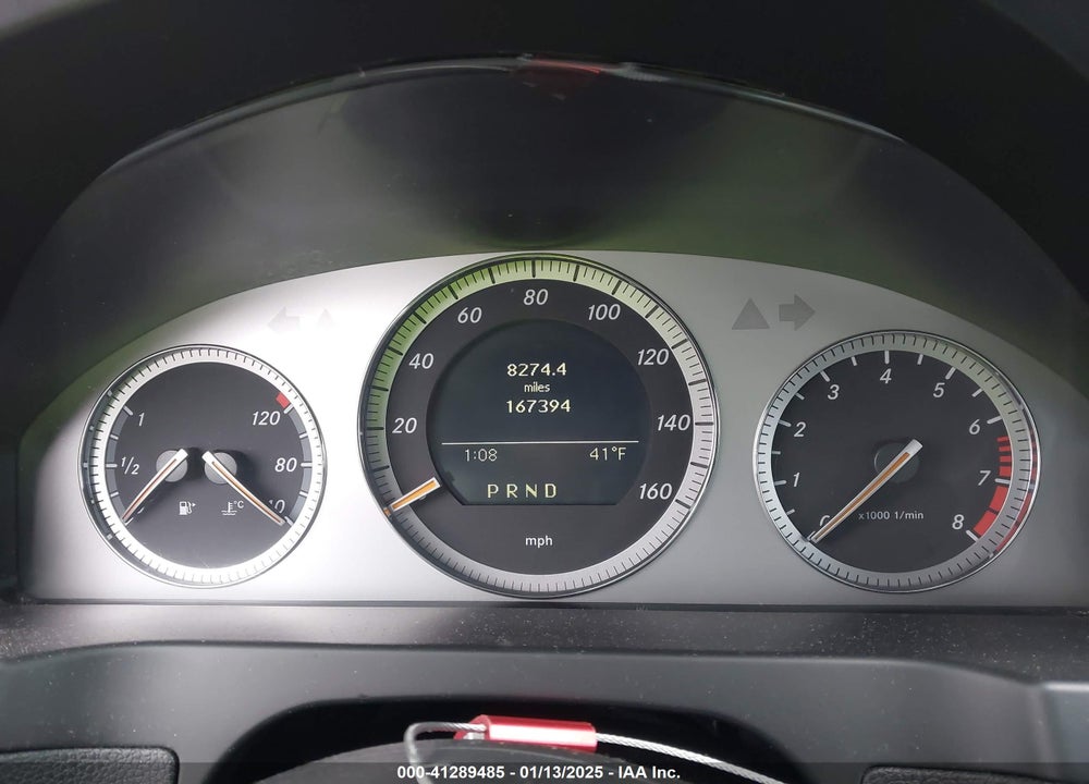 2008 MERCEDES-BENZ C 300 VIN: WDDGF54X98F123375