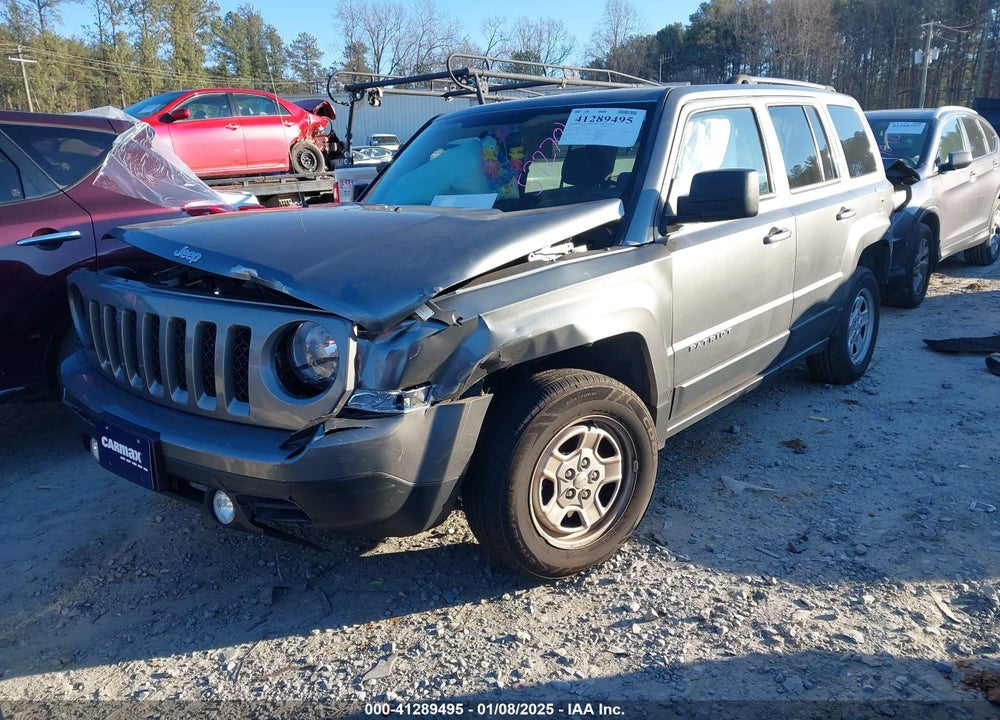 2014 JEEP PATRIOT SPORT VIN: 1C4NJRBB3ED572704