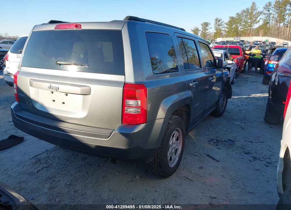 2014 JEEP PATRIOT SPORT VIN: 1C4NJRBB3ED572704