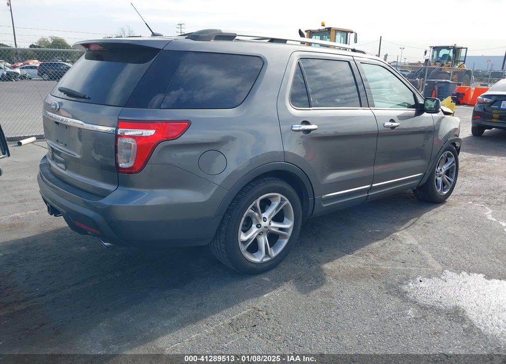 2012 FORD EXPLORER LIMITED VIN: 1FMHK7F85CGA36695