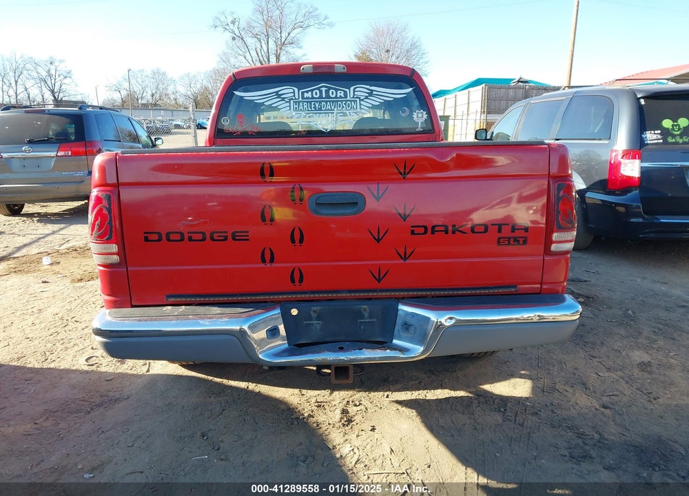 2004 DODGE DAKOTA SLT VIN: 1D7HG48N84S533882