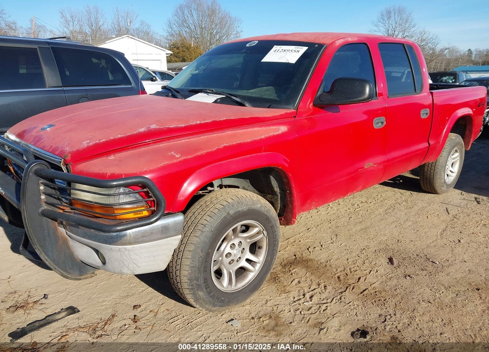 2004 DODGE DAKOTA SLT VIN: 1D7HG48N84S533882