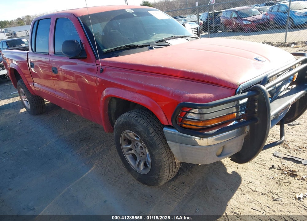 2004 DODGE DAKOTA SLT VIN: 1D7HG48N84S533882