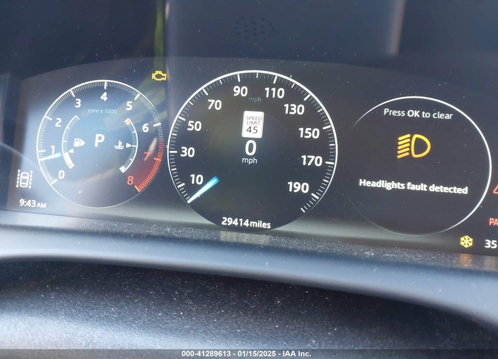 2019 JAGUAR XJ VIN: SAJWA2G7XK8W20284