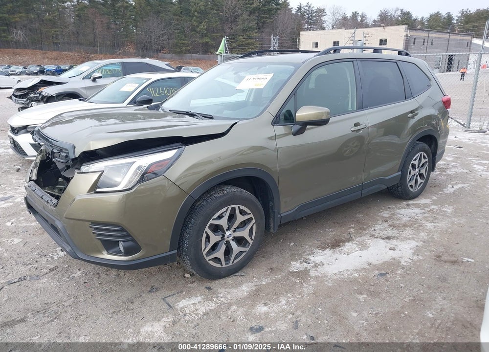 2022 SUBARU FORESTER VIN: JF2SKAEC0NH432982