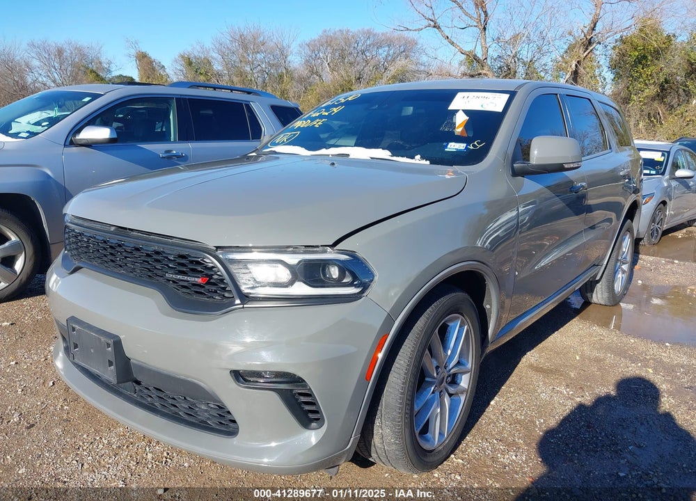 2022 DODGE DURANGO GT PLUS AWD VIN: 1C4RDJDG4NC182977
