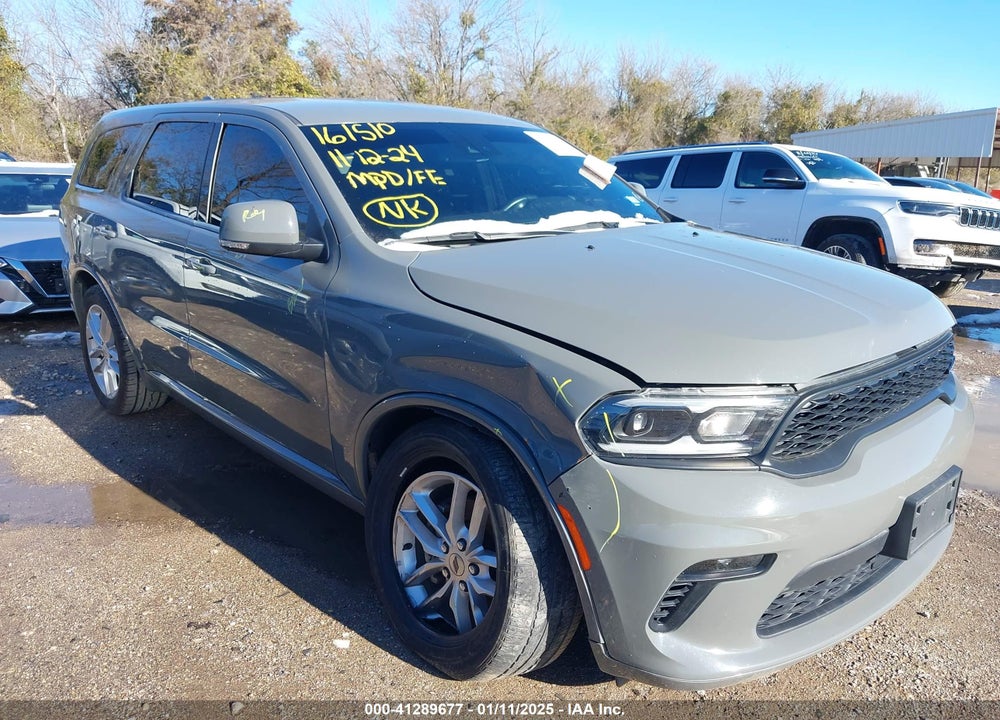 2022 DODGE DURANGO GT PLUS AWD VIN: 1C4RDJDG4NC182977