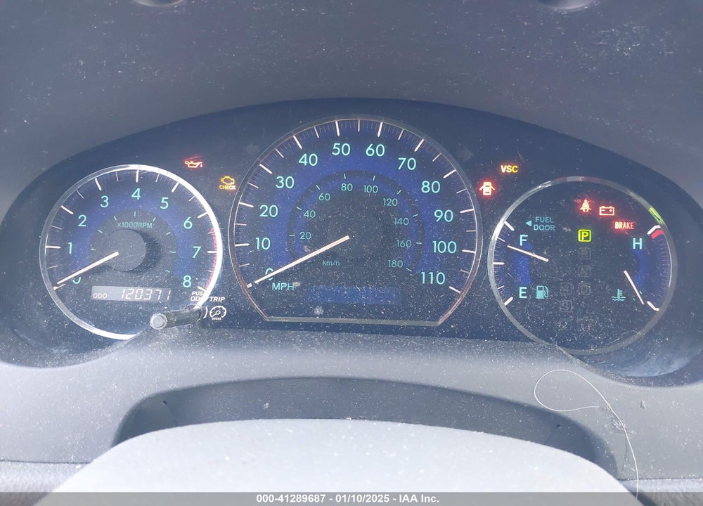 2008 TOYOTA SIENNA LIMITED VIN: 5TDBK22C38S019589