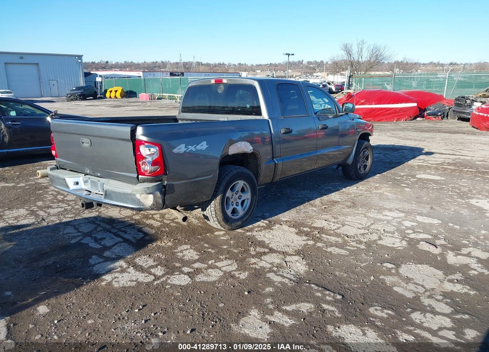 2006 DODGE DAKOTA SLT VIN: 1D7HW48N06S664861