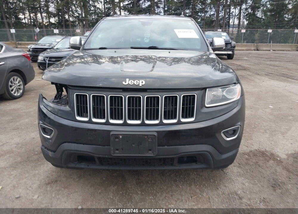 2016 JEEP GRAND CHEROKEE LIMITED VIN: 1C4RJEBG7GC307525