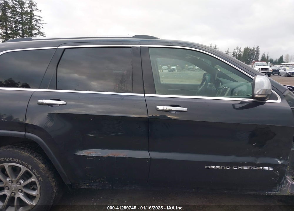 2016 JEEP GRAND CHEROKEE LIMITED VIN: 1C4RJEBG7GC307525