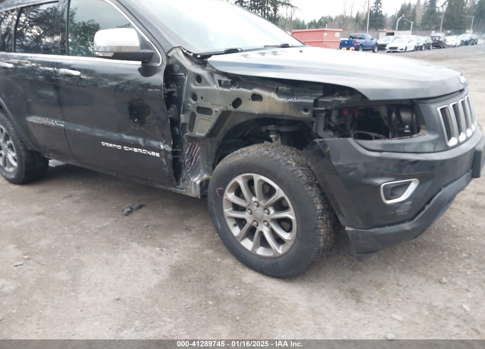2016 JEEP GRAND CHEROKEE LIMITED VIN: 1C4RJEBG7GC307525