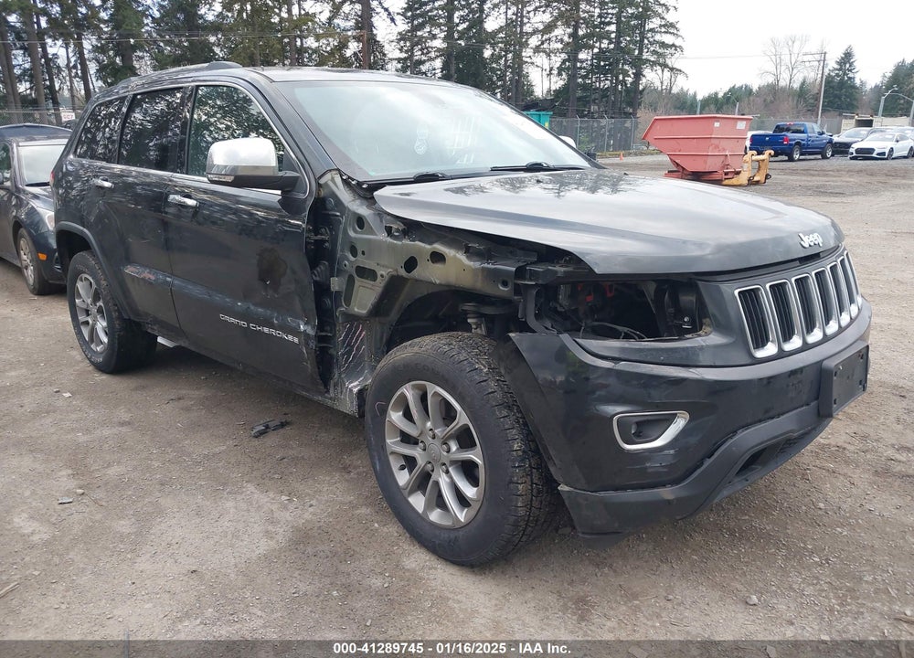 2016 JEEP GRAND CHEROKEE LIMITED VIN: 1C4RJEBG7GC307525