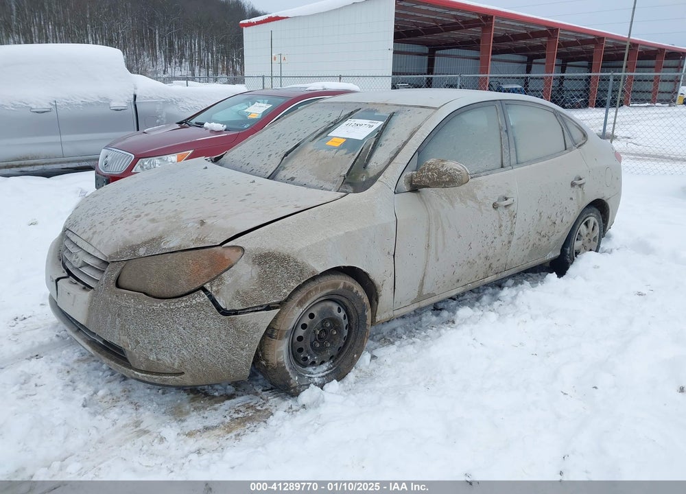 2008 HYUNDAI ELANTRA GLS/SE VIN: KMHDU46D88U538999