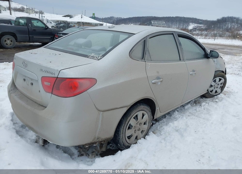 2008 HYUNDAI ELANTRA GLS/SE VIN: KMHDU46D88U538999