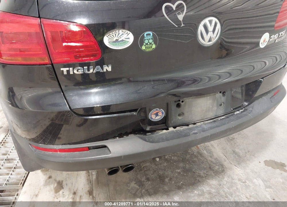 2014 VOLKSWAGEN TIGUAN SEL VIN: WVGBV3AX6EW551699