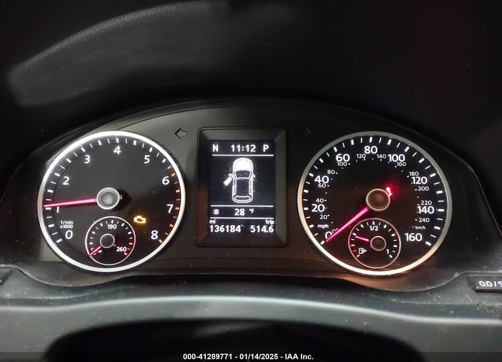 2014 VOLKSWAGEN TIGUAN SEL VIN: WVGBV3AX6EW551699