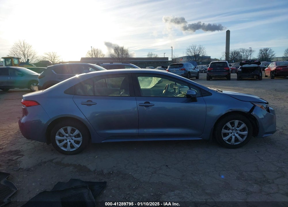 2021 TOYOTA COROLLA LE VIN: JTDEPMAE8MJ180900