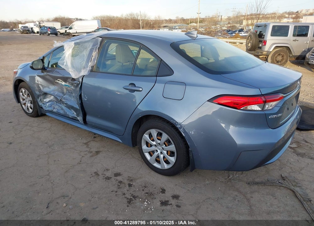 2021 TOYOTA COROLLA LE VIN: JTDEPMAE8MJ180900