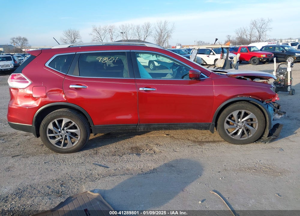 2016 NISSAN ROGUE SL VIN: 5N1AT2MV6GC878050