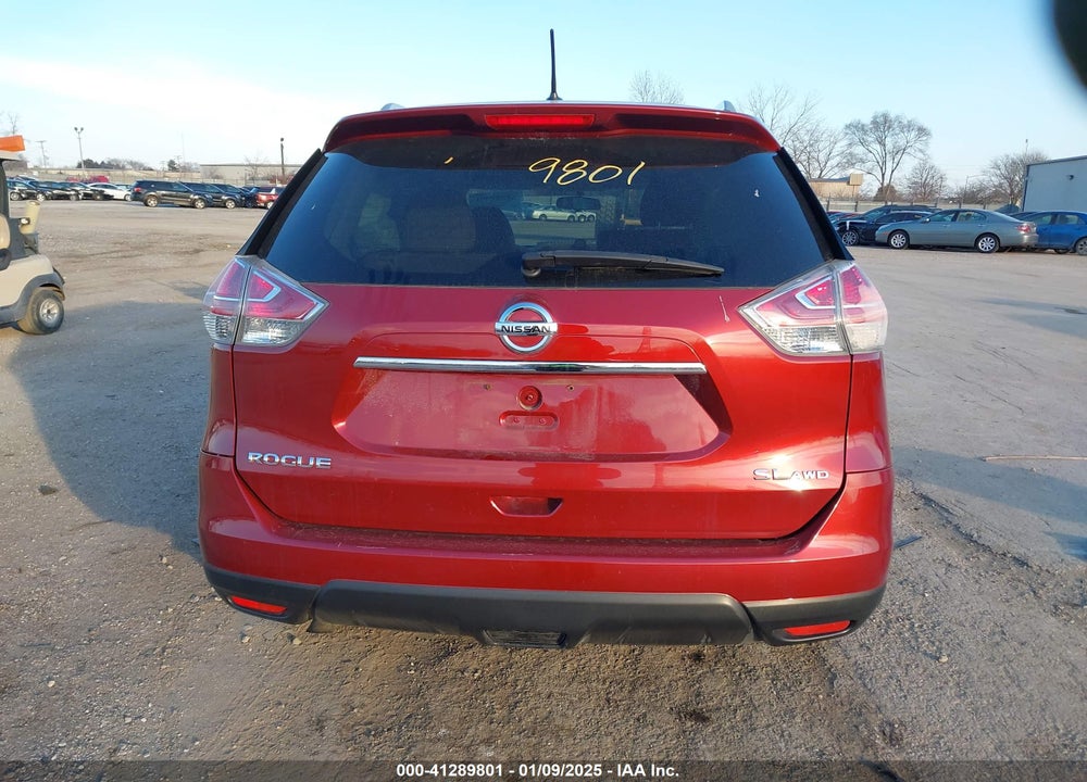 2016 NISSAN ROGUE SL VIN: 5N1AT2MV6GC878050
