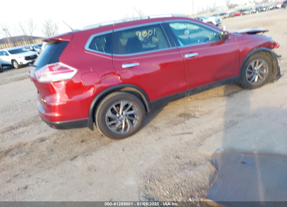 2016 NISSAN ROGUE SL VIN: 5N1AT2MV6GC878050
