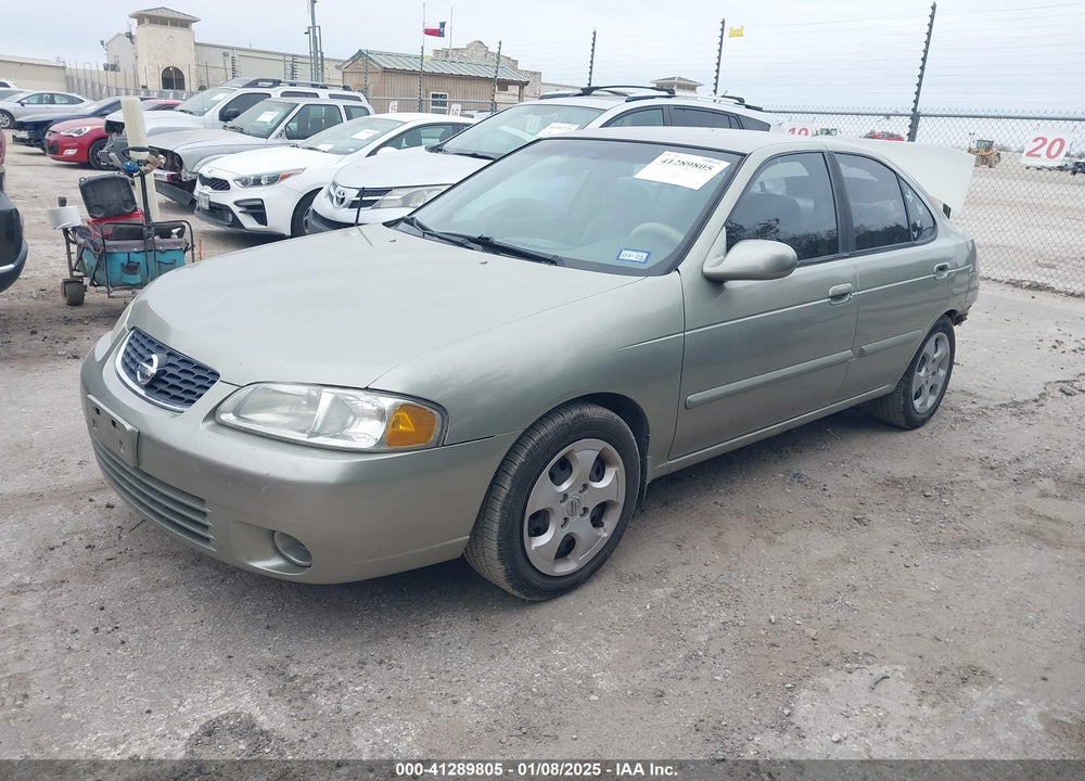 2003 NISSAN SENTRA GXE VIN: 3N1CB51D33L777482