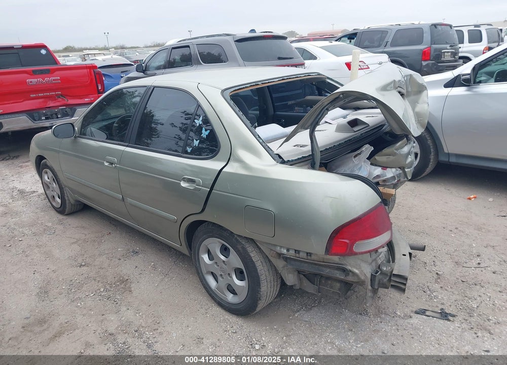 2003 NISSAN SENTRA GXE VIN: 3N1CB51D33L777482