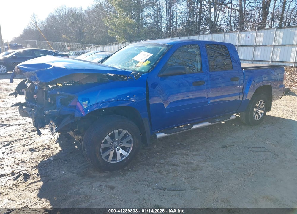 2007 MITSUBISHI RAIDER LS VIN: 1Z7HC28K77S155904