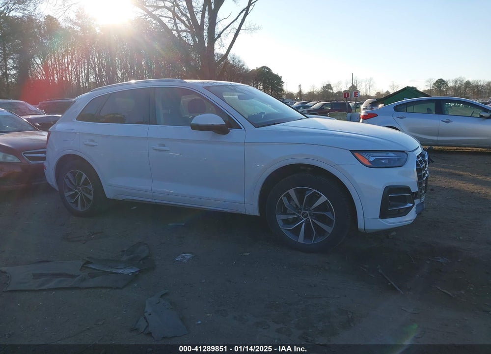 2021 AUDI Q5 PREMIUM 45 TFSI QUATTRO S TRONIC VIN: WA1AAAFY7M2036714