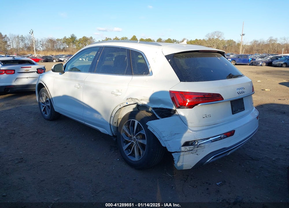 2021 AUDI Q5 PREMIUM 45 TFSI QUATTRO S TRONIC VIN: WA1AAAFY7M2036714