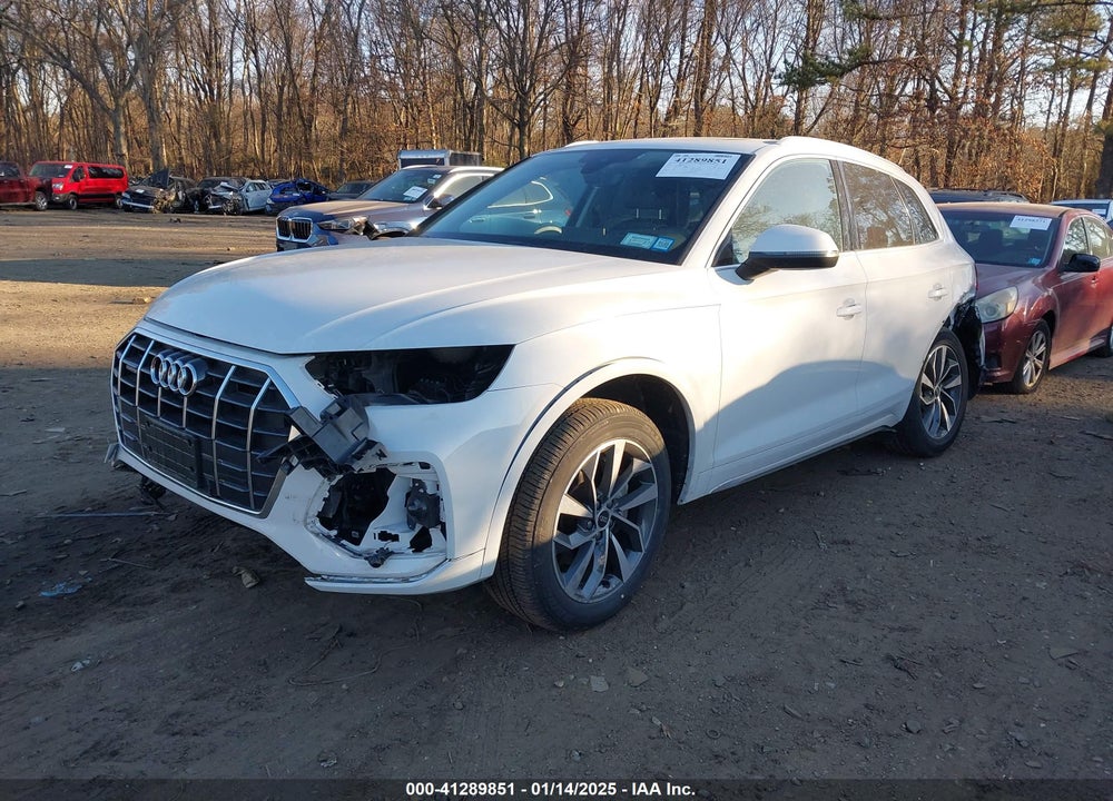 2021 AUDI Q5 PREMIUM 45 TFSI QUATTRO S TRONIC VIN: WA1AAAFY7M2036714