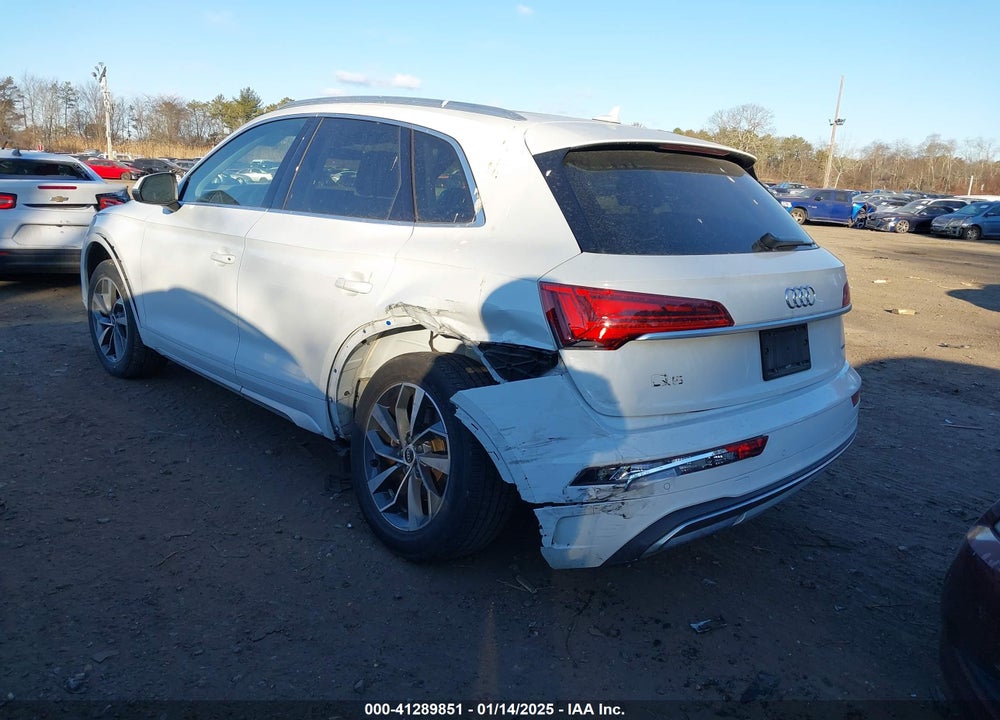 2021 AUDI Q5 PREMIUM 45 TFSI QUATTRO S TRONIC VIN: WA1AAAFY7M2036714