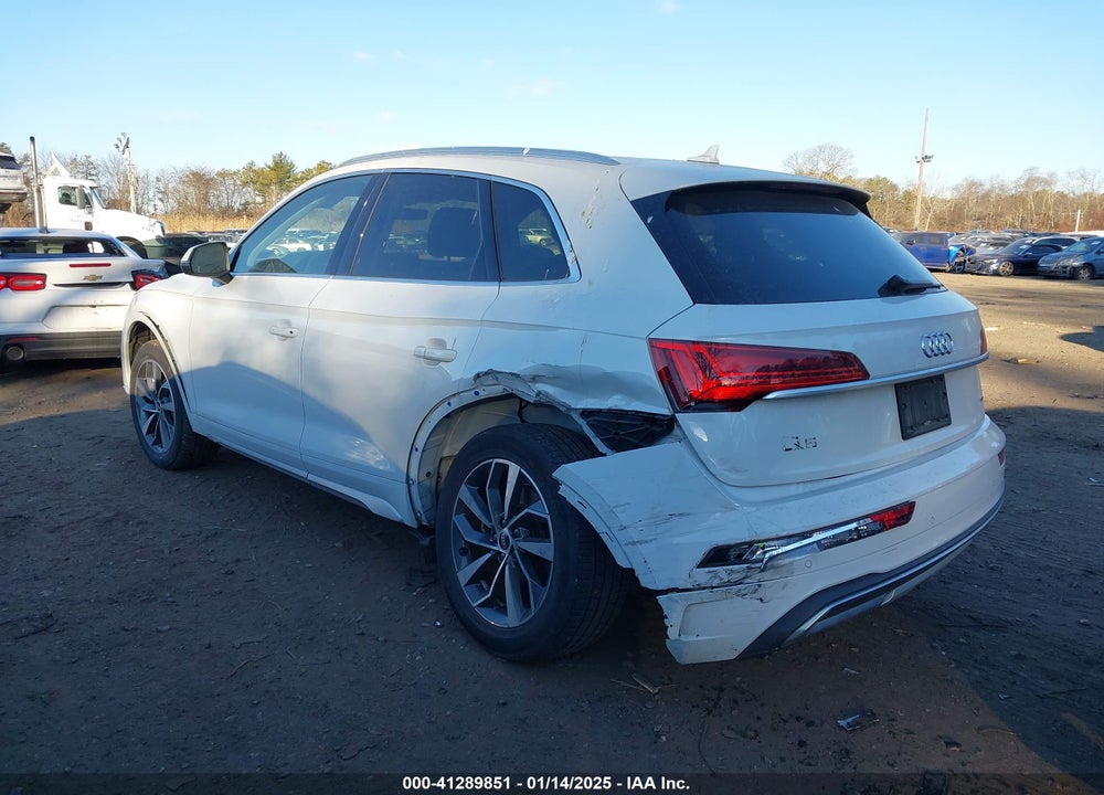 2021 AUDI Q5 PREMIUM 45 TFSI QUATTRO S TRONIC VIN: WA1AAAFY7M2036714