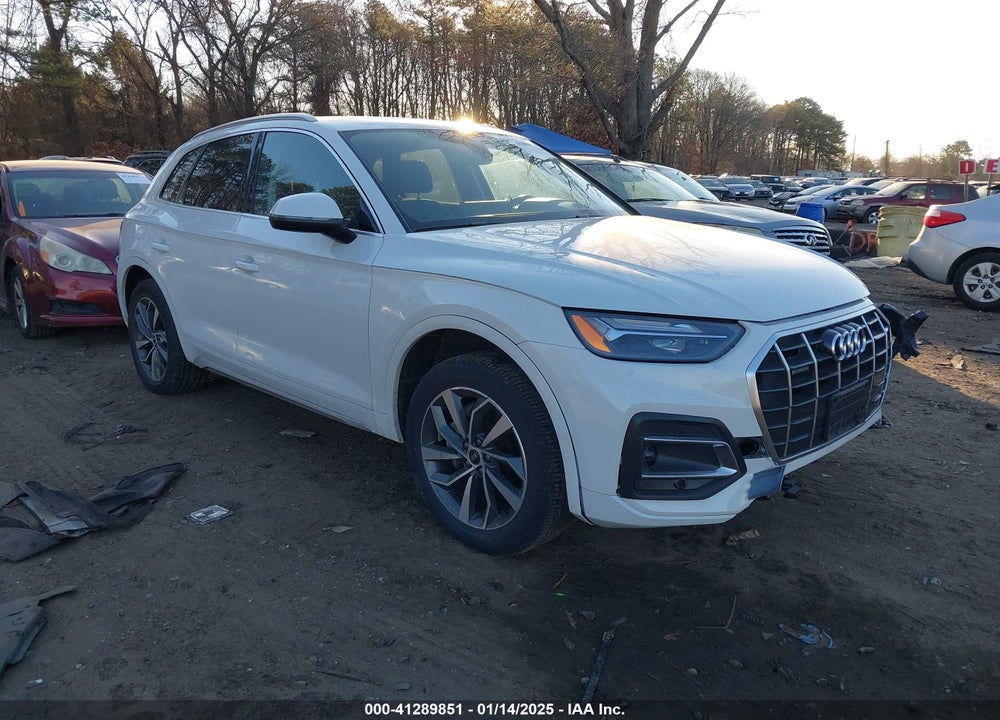 2021 AUDI Q5 PREMIUM 45 TFSI QUATTRO S TRONIC VIN: WA1AAAFY7M2036714