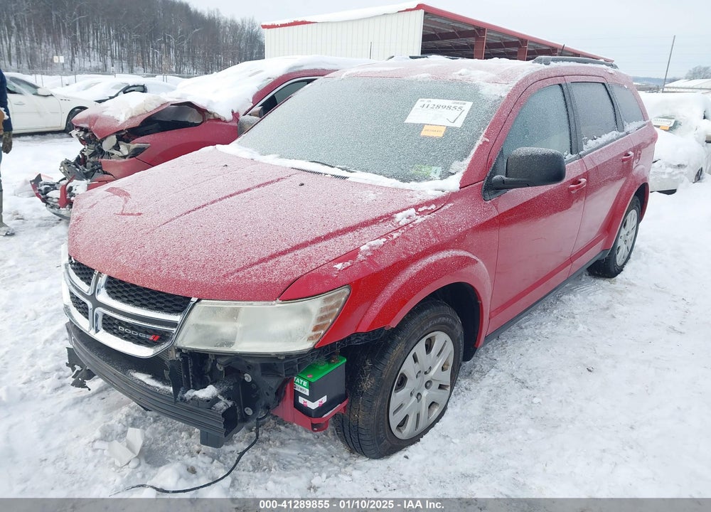 2016 DODGE JOURNEY SE VIN: 3C4PDDAG1GT117072