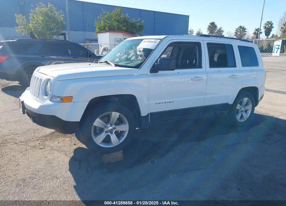 2016 JEEP PATRIOT LATITUDE VIN: 1C4NJPFAXGD794505