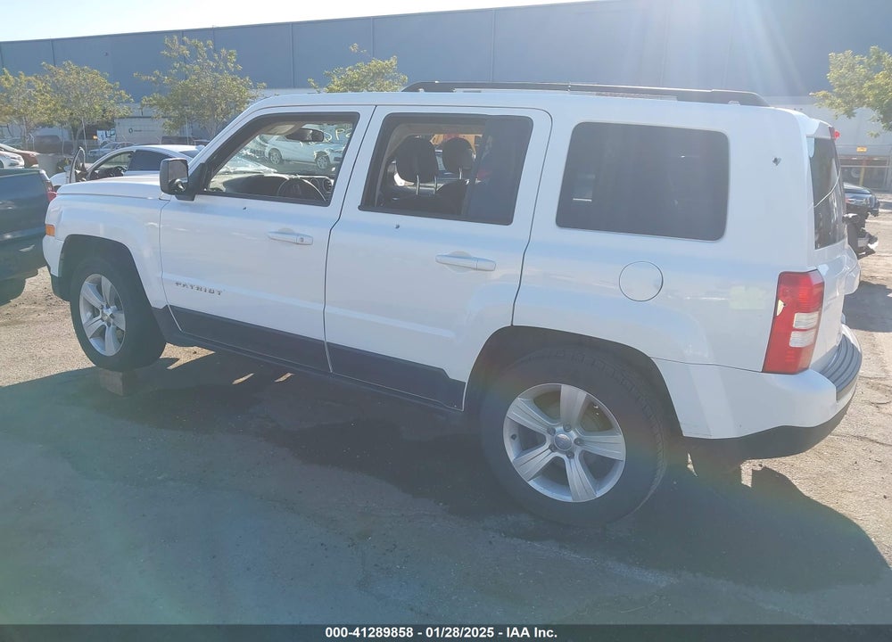 2016 JEEP PATRIOT LATITUDE VIN: 1C4NJPFAXGD794505